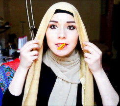 spookysinnorita:  beautyofhijabs: Hijab Tutorial for Eid by Nabiilabee  my wedding hijab basically 