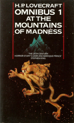 H.P. Lovecraft Omnibus 1: At The Mountains Of Madness (Granada, 1985).From a charity shop in Derby.