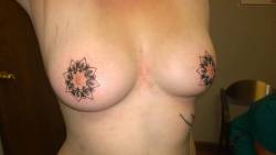 simba-itstodiefor:  So uh…. my boobs have tattoos now ^-^