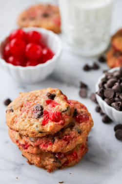 foodffs:  Cherry Coconut Chocolate Chip CookiesReally nice recipes. Every hour.