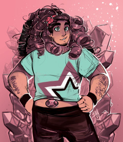 petrichoriousparalian:  winters-shade:  Both Rose and Greg had luscious locks, Steven cannot escape his destiny of fabulous hair.   I love how every piece of adult Steven art I’ve seen has him as an endomorphic brick house with beautiful long hair and