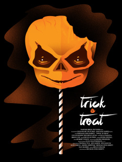 xombiedirge:  Trick ‘R Treat by Sal Gabriel / Tumblr / Twitter Part of the review and art series, Reel Rewind at Cromeyellow, where they’ve been taking on the greatest monster/horror movies all month. Check out the full review and close