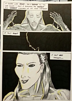 Kate Five vs Symbiote comic Page 4  Let the symbiote naughtiness begin