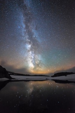 Libutron:  Impenetrable Milky Way | ©Joris Kiredjian  (Haute Clarée, Alps, France)
