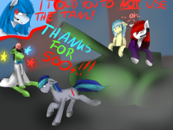 sketchynatasking:  i want to hug you all iorejtrnhtrinhrtijrt. &lt;3Featured in the pic are:MScoot Toon PonySmittygir MistyAnd Sketchy. -3-Thanks again for 500!! &lt;3  Congrats Sketchy nat on another mile stoneIt feels like only a few days ago i meet