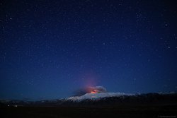 merasmus:  awkwardsituationist:  photos of a volcanic eruption and lavafall at fimmvorduhals, east of volacier eyjafjallajokull, taken on march 26, 2010 by christopher lund  fimmvorduhals and eyjafjallajokull