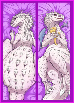 Indonimus Rex : Dakimakura Pillow by Vipery-07This is cute as fuck waaaaLook at her pretty face &lt;3