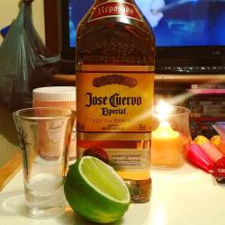 What a way to kick off my week. #josecuervo #tequila #lime #harrypotter #harrypotterdrinkinggame
