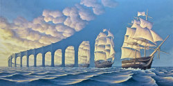 healingvibes-collor-n-mood:Optical Illusion Paintings by Rob Gonsalves