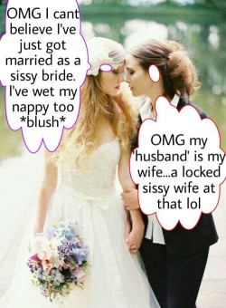 favouritehumiliationcaptions:  sissy-limp-clitty:http://bit.do/d7wPX - Sissy Fuck Clips Another sissy gets humiliated!   Only way I’m getting married 😍🥰💕
