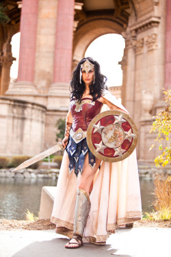 thistlecat:  meagan-marie:  Themyscira: Returning Home  After dreaming about bringing Warrior Wonder Woman to life for years, this shoot at the Palace of Fine Arts feels like the zenith of the project. The setting was perfect, the weather beautiful,