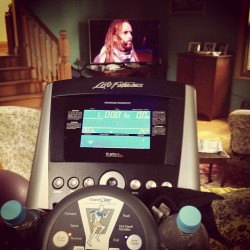 Jesus Christ Super Star &amp; a workout. Odd combo but this is awesome :D #exercise #timminchin #judas #jcss #jesuschristsuperstar #fun #tim #timisgod #loveit #workout #everythingisalright