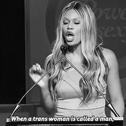 ealperin:  ealperin:  breefolk:  brownbodied:  Laverne Cox, Keynote address, Creating Change 2014  This is such an important thing to say, though. A lot of people are acknowledging this as a very powerful sound bite, but take a minute to really consider
