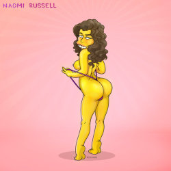 c-will-run:  Phat Ass Yellow Girls by *SimpsonsCameos