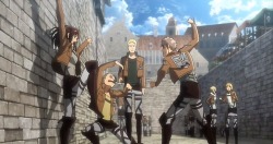oscarwilderobbieross:  ryuwevuei:  someone who has never watched snk please explain this screenshot  the blonde guy does not want to come to the YMCA