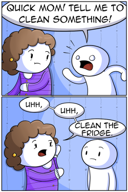 theodd1sout:  Me as a kid.  When your mom backs you up&hellip;