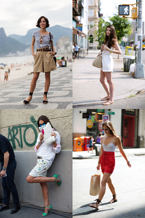 Sex On the street. Walking shorts | TheSartorialist.com pictures