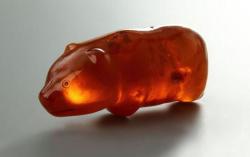 acuraintegvrl:  sherlockismyholmesboy:  saxifraga-x-urbium:  Neolithic amber bear, dated between 1700 B.C. and 650 B.C.   thought this was a new kind of gummy bear for a second  Thank god I’m not the only one.  i thought it was a gummy hippo&hellip;
