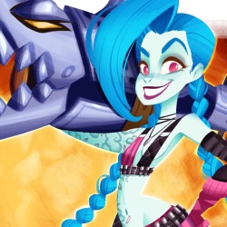 First time drawing Jinx! 