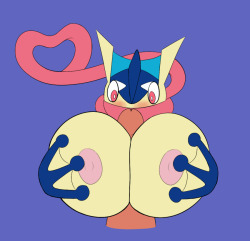 pokesexphilia:    magicalflyingfishlove said:How about some greninja (I hope thats how u spell itYeah, thatâ€™s how you spell it =P I hope you enjoy =D