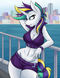 ambris-waifu-hoard: September Patreon - Punk Rarity Public Release Here are the alternate versions of my September upload~ If you like my content, consider signing up for my Patreon to get access to this content each month! Also, the hi-res versions