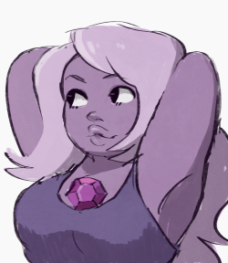 snickerdooble:  i doodled amethyst really