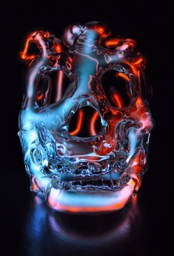 ianbrooks:  Neon Skull Lights by Eric Franklin