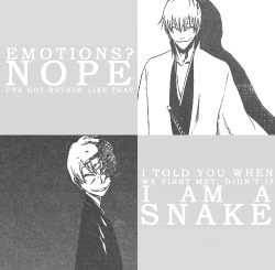  Bleach quotes » Emotions? Nope, I’ve got nothin’ like