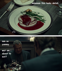 equestrianfangirlswag:  we-are-all-shipwrecks:  angel-kink:  daniellemeep:  katerynthegrand:  I’M NOT EVEN IN THE FANDOM AND I’M DYING  Does this really happen?  yes  Wait, what show is this?  hannibal how do you not know this 