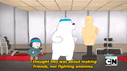 All Ice Bear’s friends are future enemies.