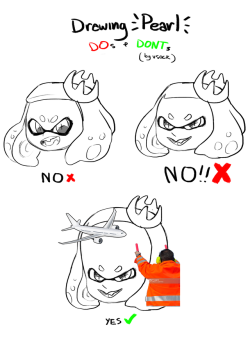 plasticiv:   So I’m seein a lot of Pearl fanart and I need to dish out some advice to yall  
