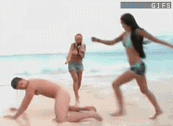 cbtcouple:  ballbustingandhot:  popais:  awsome  Always good to see some not professional ballbusting video  I wanna go to a nude (optional) beach   That is girl power. 