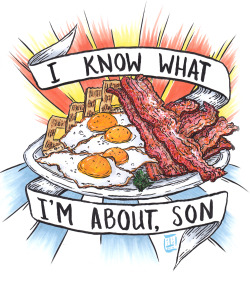 bradwagon182:  bacon and eggs are the real bae