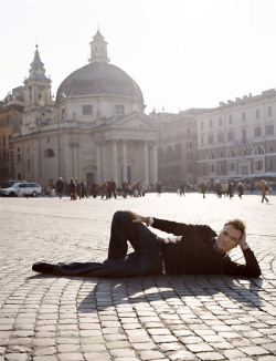 Morrissey, Piazza del Popolo, Rome (Italy)  Here