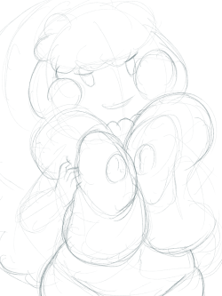 Whimsicott sketch as well.