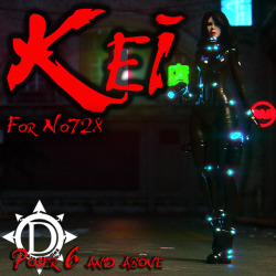 Kei  is just a normal girl that gets digitally reconstructed every night and  is forced to fight alien monsters to score points to be released from  this looping event made possible from an ominous sphere overlord&hellip;Ready for Poser 6 and No.728!
