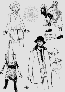 jrgdrawing: Another Silent Hill Doodle Sheet!