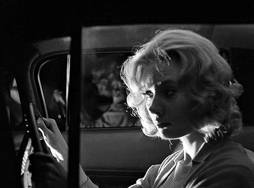 fireairshadow:  It’s funny… the world is so different in the daylight. In the dark, your fantasies get so out of hand.  Carnival of Souls (1962) dir. Herk Harvey 