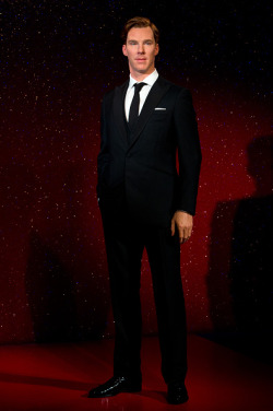 sue-78:  Benedict Cumberbatch Wax Figure at Madame Tussauds on October 21, 2014 in London, England 