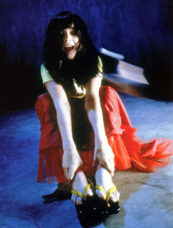 ejakulation:  Björk photographed by Nobuyoshi Araki, 1996