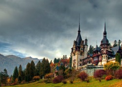 malemalefica:  The Valea Peleş Castle (Sinaia,Romania) built between 1873 and 1914. Former summer residence of the kings, it is currently a museum. It was built in the time of King Charles I of Romania and the first building in Europe to have electricity