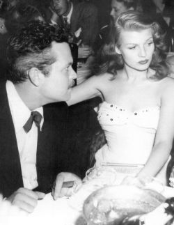  &ldquo;…I suppose most of us are lonely in this big world, but we must fall tremendously in love to find it out.&rdquo;   - Orson Welles, in a letter to Rita Hayworth, c. 1943. 