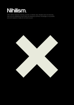 tuckfheman:  Minimalist posters explain complex philosophical concepts with basic shapes 