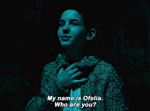 bladesrunner:“Your most humble servant, Your Highness. You’re Princess Moanna, daughter of the king of the underworld.” Pan’s Labyrinth (2006) dir. Guillermo del Toro 