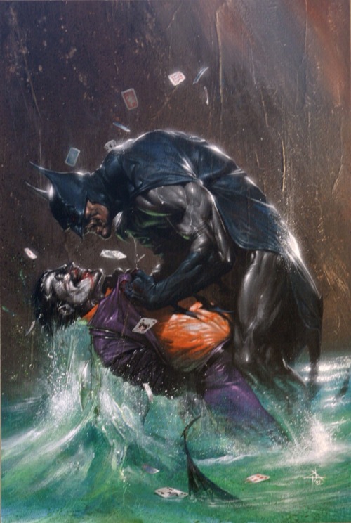 ungoliantschilde:  Gotham’s Dark Knight, by Gabriele Dell’Otto.
