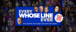 batlesbo:  shadogal94:  fuckyeahwhoseline:  No big deal or anything but CW Seed pretty much uploaded every Whose Line US episode on their site. “All the Drew and Aisha, too” as they put it. You can watch them all for free. You do have to be in the