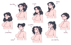 sweet-vanilla-cookies: A wee selection of Beth hairstyles I did for fun. Also made a wee Straw Poll, again for fun, although results may influence what might show up in future pictures or comics. =^O! http://strawpoll.me/5742428 