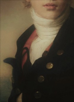 banjeebear:  Henri-Pierre Danloux — Portrait de jeune homme en buste. detail. 1753-1809  