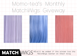 momo-tea:  momo-tea:  momo-tea:  ********DO NOT REMOVE TEXT******** 18th month [ March 2016 ] Hello everyone! I will be holding monthly giveaways for a ฮ voucher at MatchWigs. They have many different types of wigs and a large selection of colors and