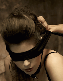 justasillygurll:  wonderfulparadox:  Wonderfulparadox  I love being blindfolded… being at his mercy… having no sense of what will happen next beyond whatever he may desire. 